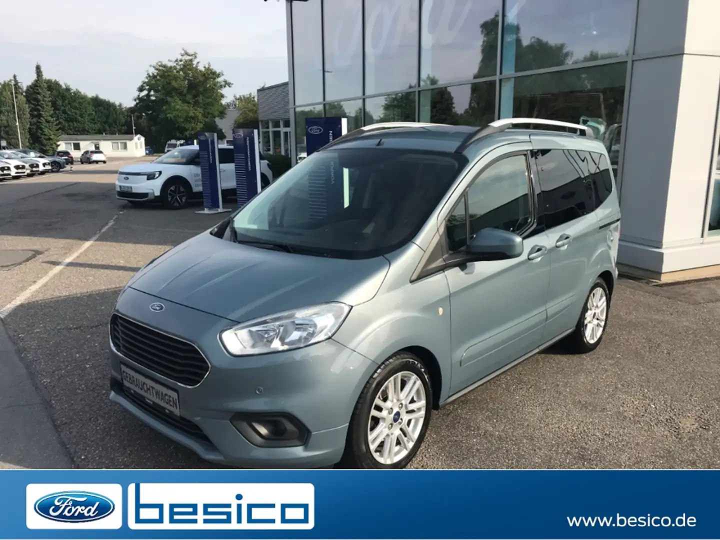 Ford Tourneo Courier Titanium+PDC+NAV+DAB+WinterPaket Blue - 1