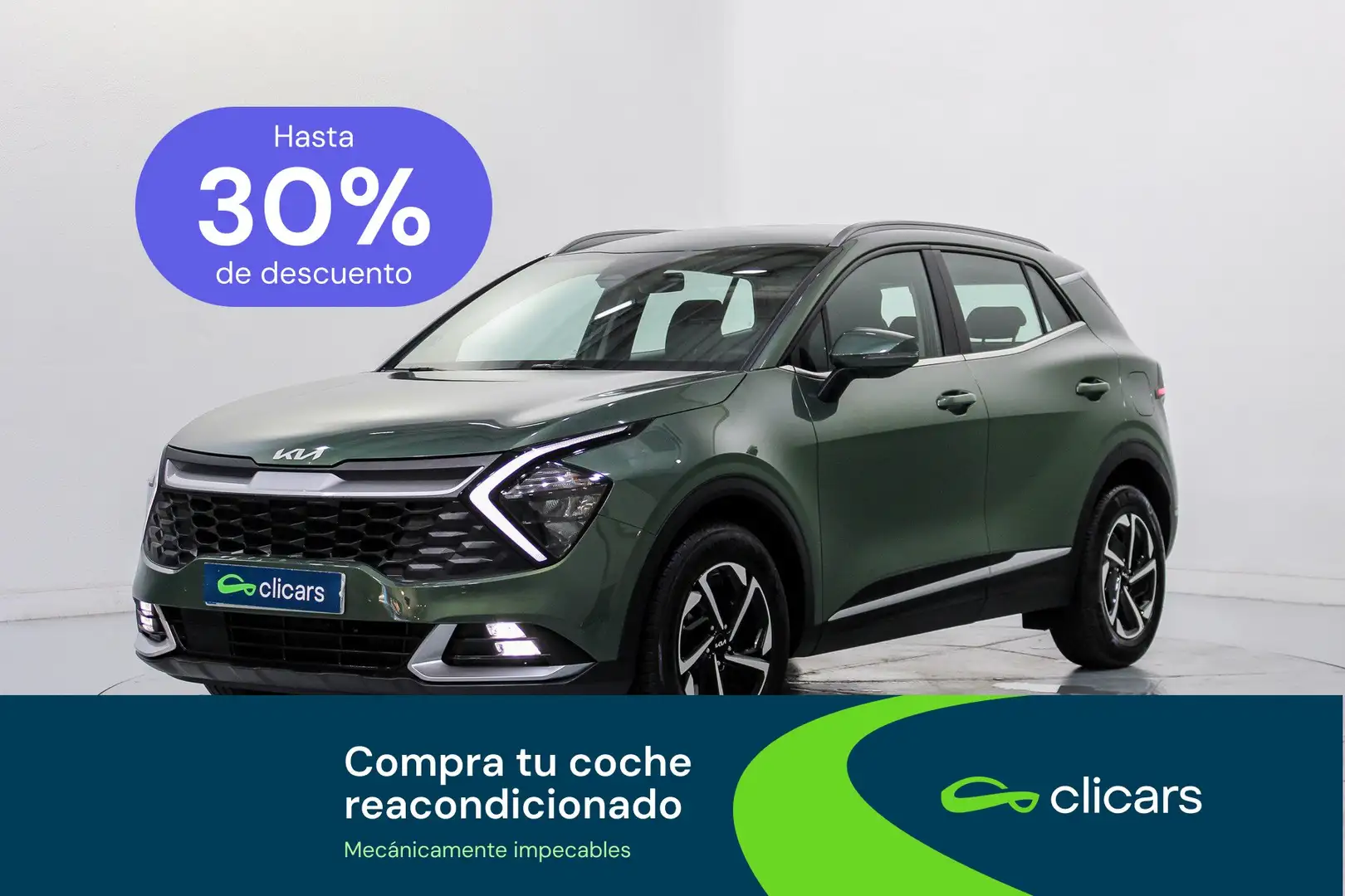 Kia Sportage 1.6 T-GDi HEV Drive 215 Verde - 1