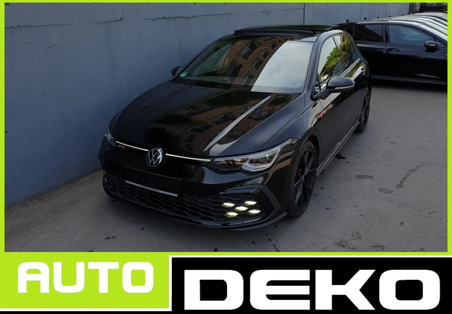 Volkswagen Golf 8 GTI DSG Black*Pano/Matrix/ACC/Kamer/K-les Noir - 1