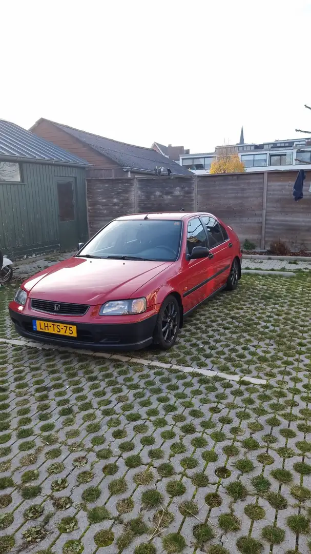 Honda Civic 1.4i 1995 Automaat veel onderhoud gehad 2 jaar apk Rood - 1