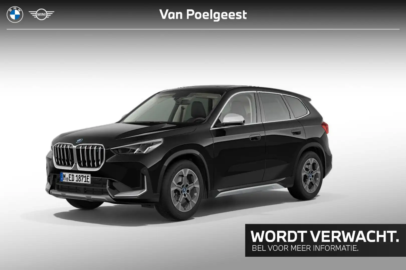BMW iX1 xDrive30 Launch Edition trekhaak met afneembare ko Zwart - 1