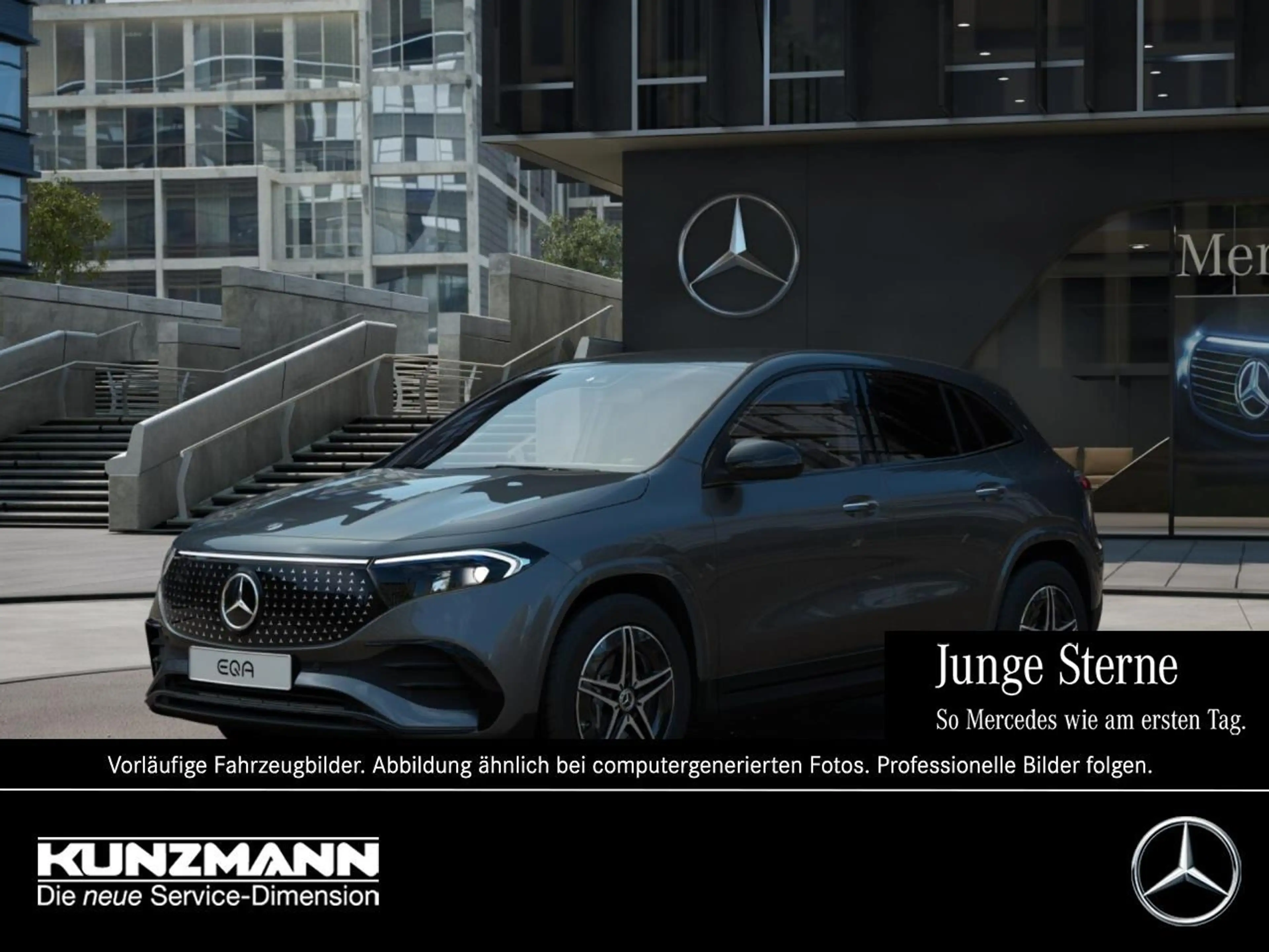 Mercedes-Benz EQA 300 4M AMG Night Distronic Totwinkel Kamera