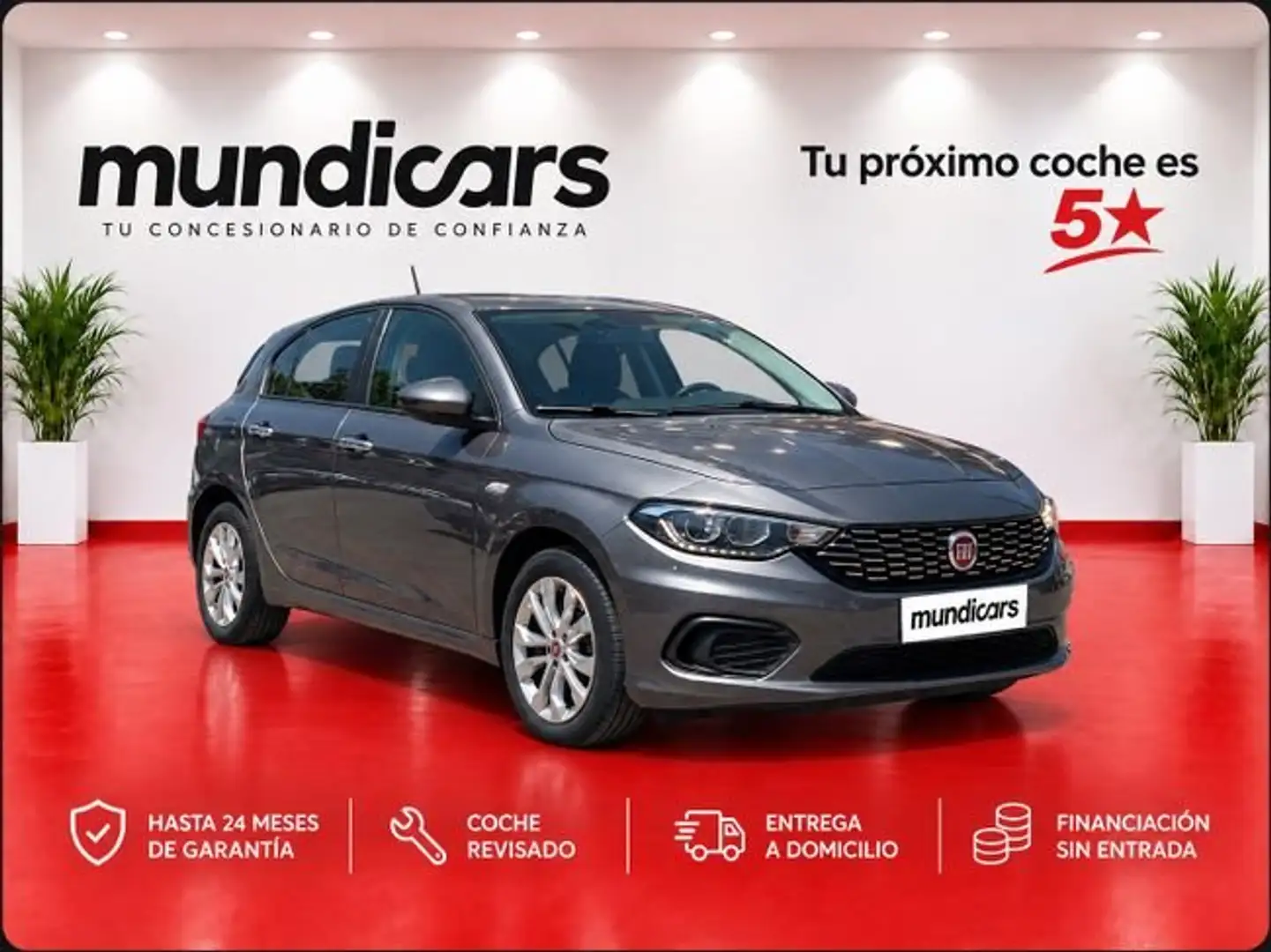 Fiat Tipo 1.3 Multijet II Business Gris - 1