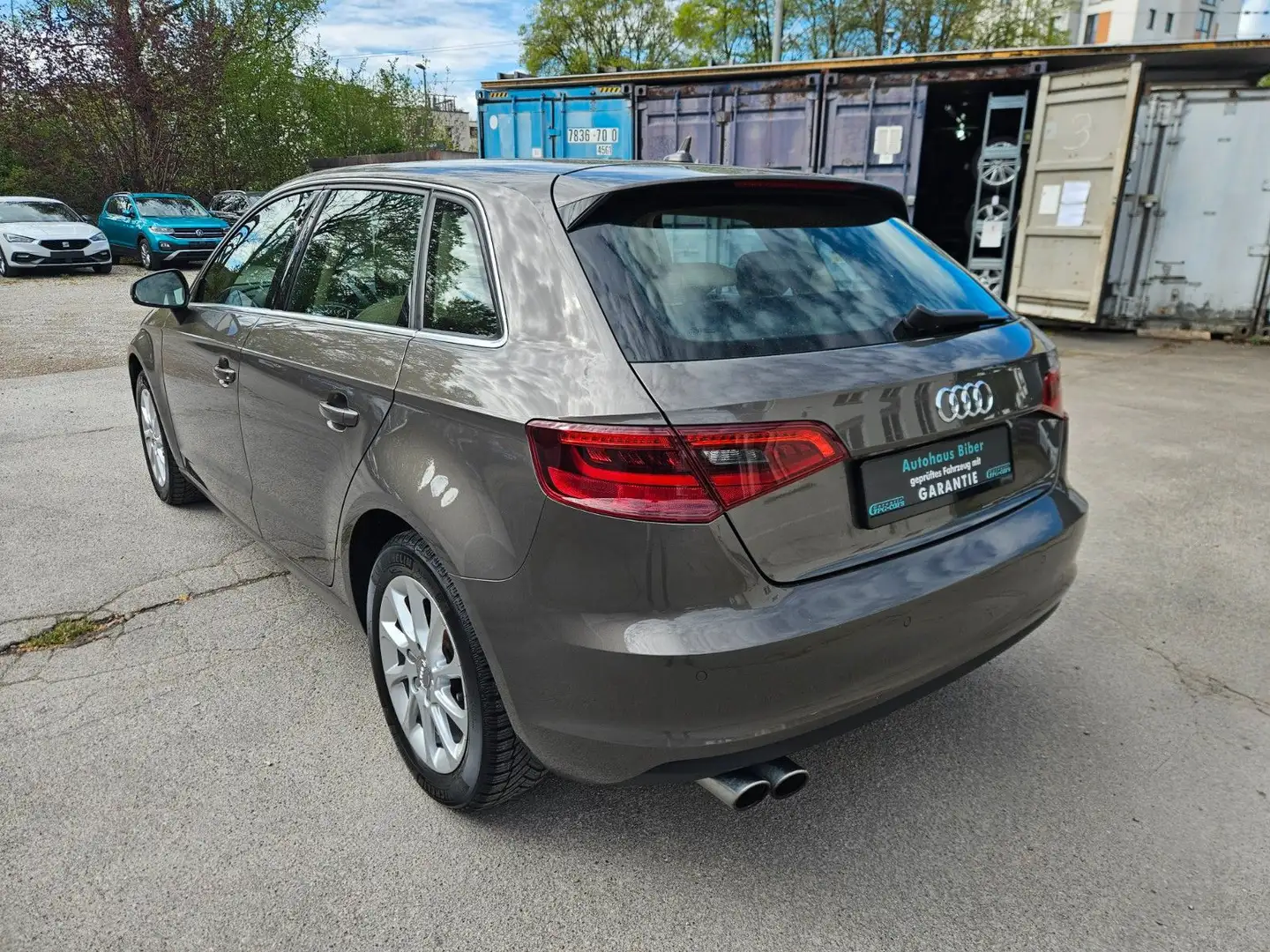 Audi A3 1.8 TFSI  Sportback ambiente quattro Gris - 2