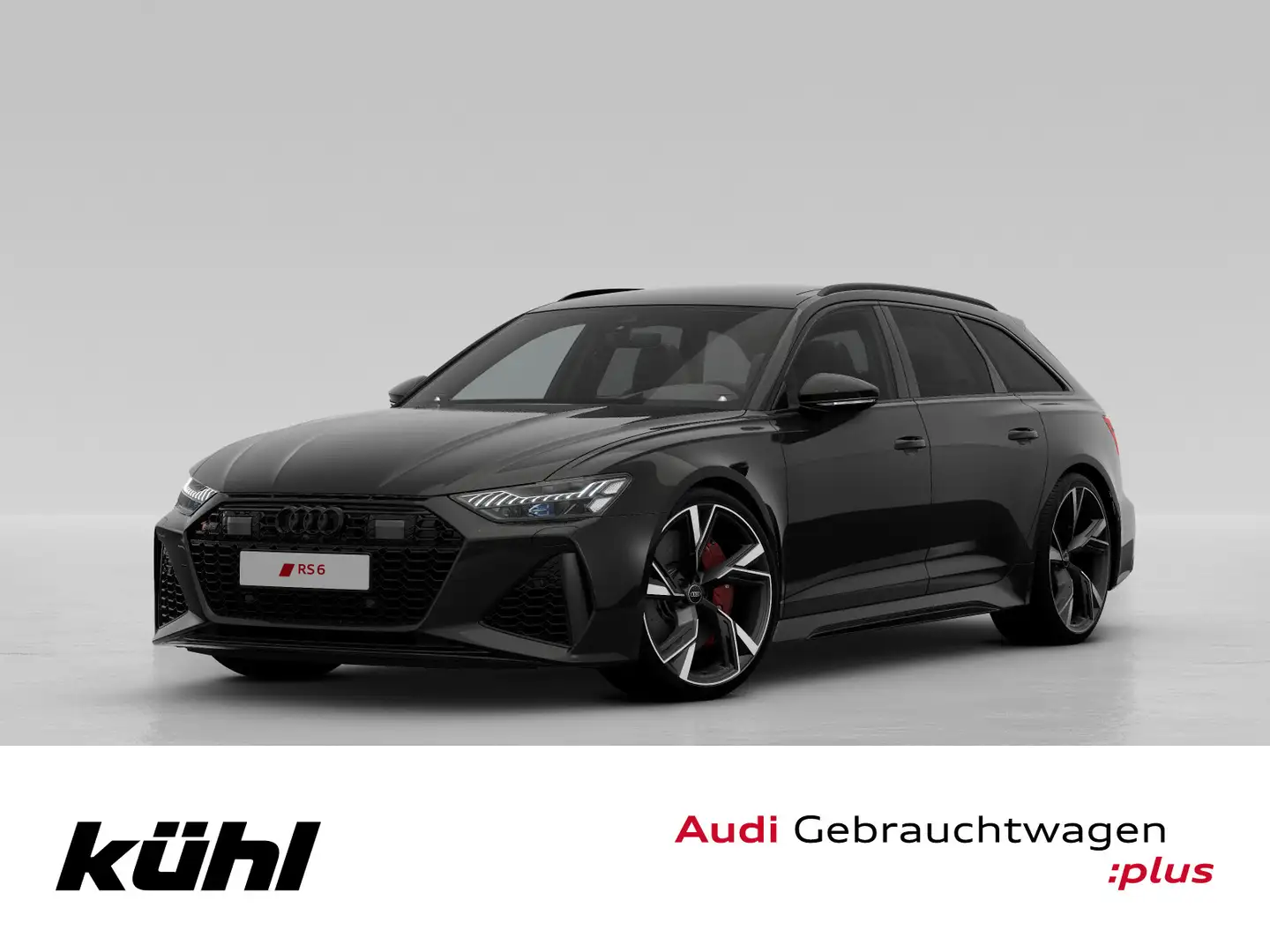Audi RS6 TFSI Q Tip Vmax. 280 km/h RS-Sportabg Schwarz - 1