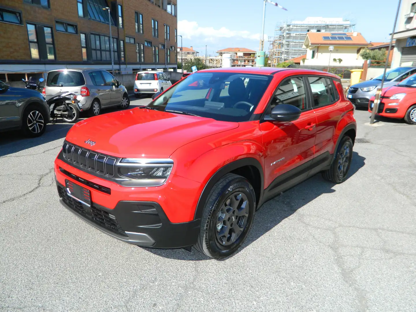 Jeep Avenger 1.2 Turbo 100CV LONGITUDE FWD - KM ZERO ITALIANA Rouge - 1