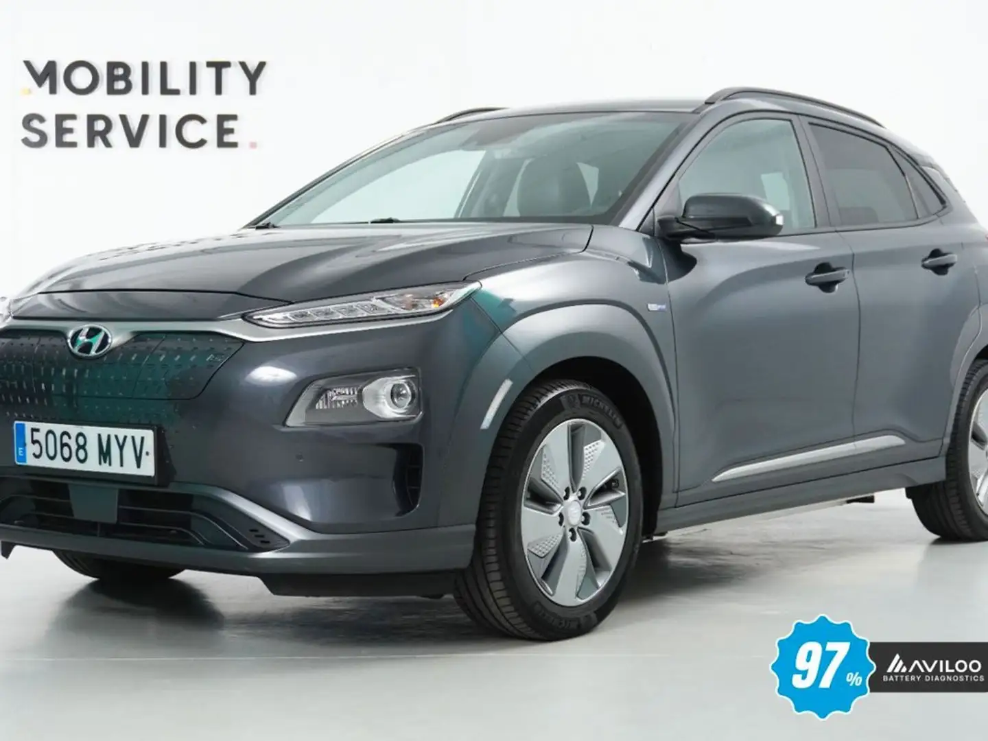 Hyundai KONA EV 150kW 204CV Style Gris - 1