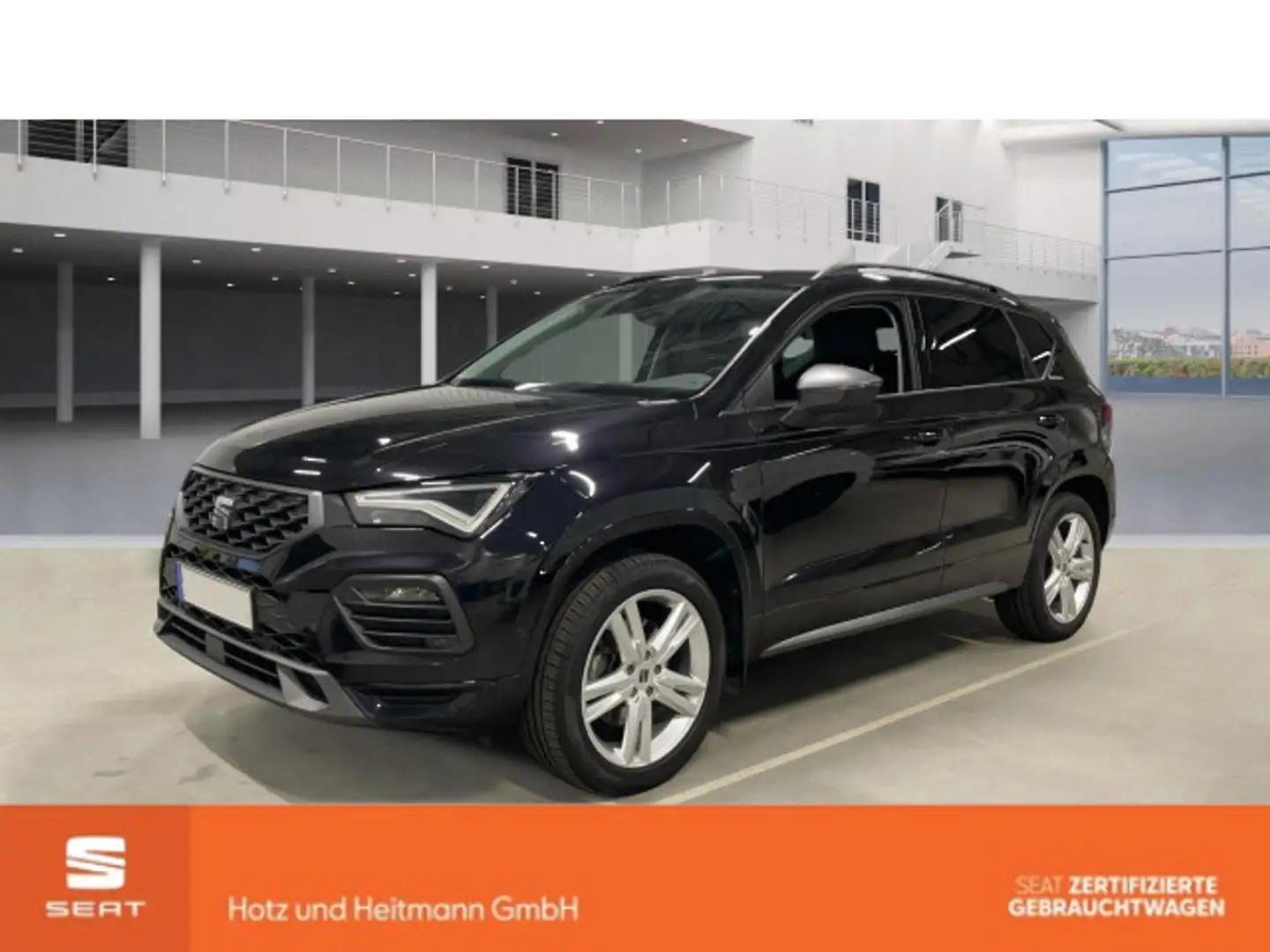 SEAT Ateca FR 2.0TSI 4Drive DSG STANDHZ/ACC/KAM Schwarz - 1