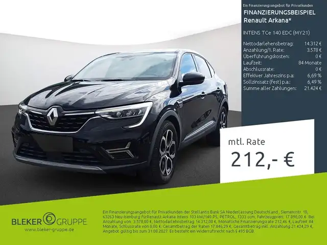 Renault Arkana INTENS TCe 140 EDC (MY21)