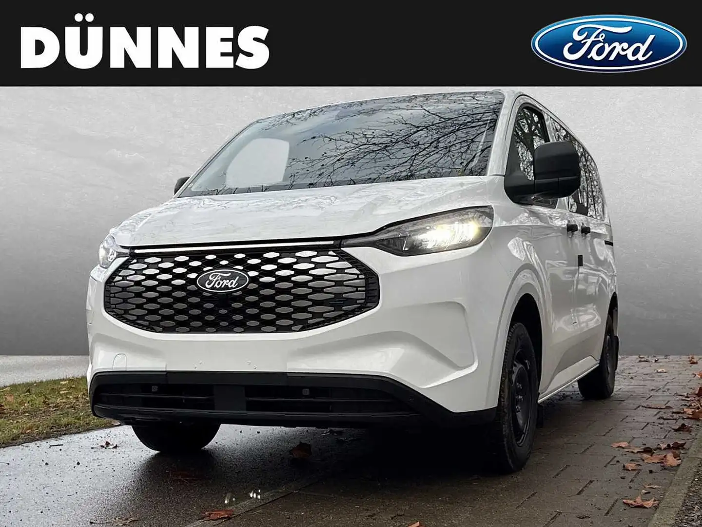 Ford E-Transit Custom Kombi L1H1 218 PS HA Trend Blanc - 1