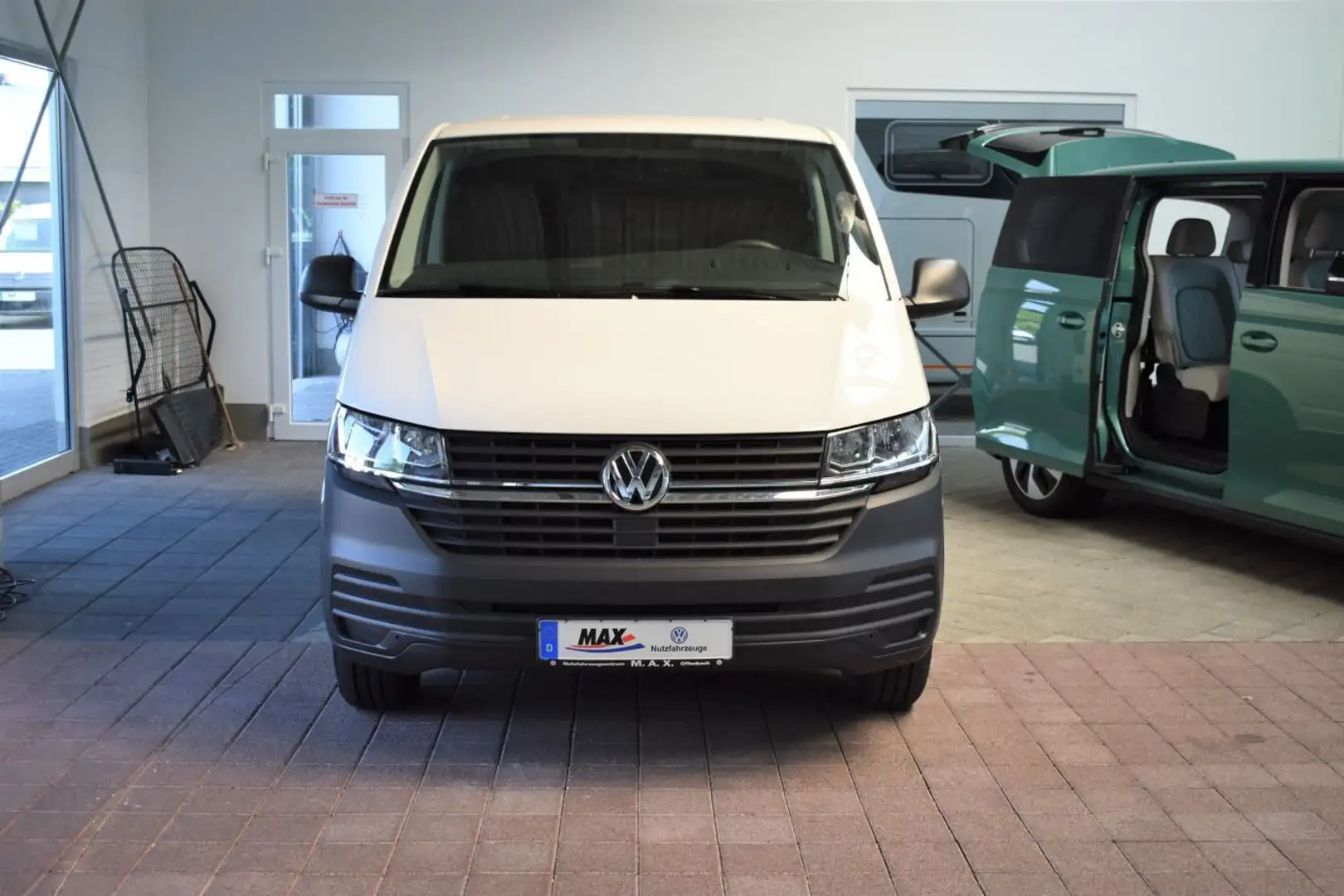 Volkswagen T6.1 Transporter T6.1 Kasten KR 2.0 TDI 81 kW KLIMA PDC SITZHEIZU Blanco - 1