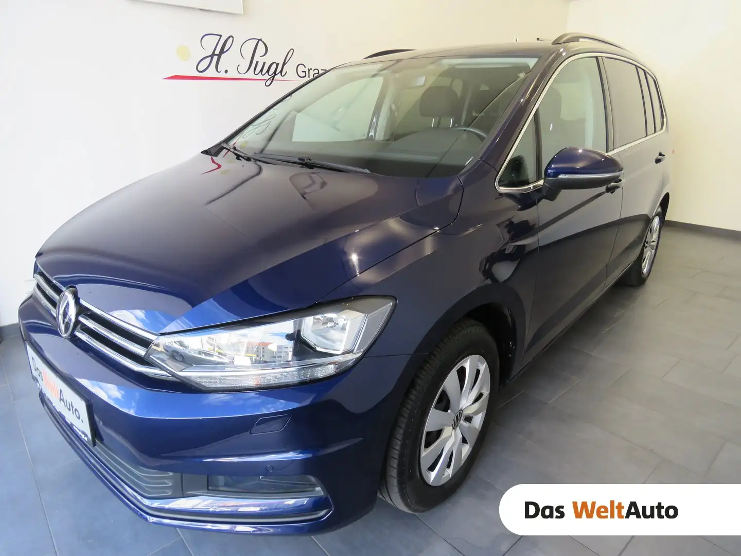 Volkswagen Touran Comfortline TSI DSG Blau - 1