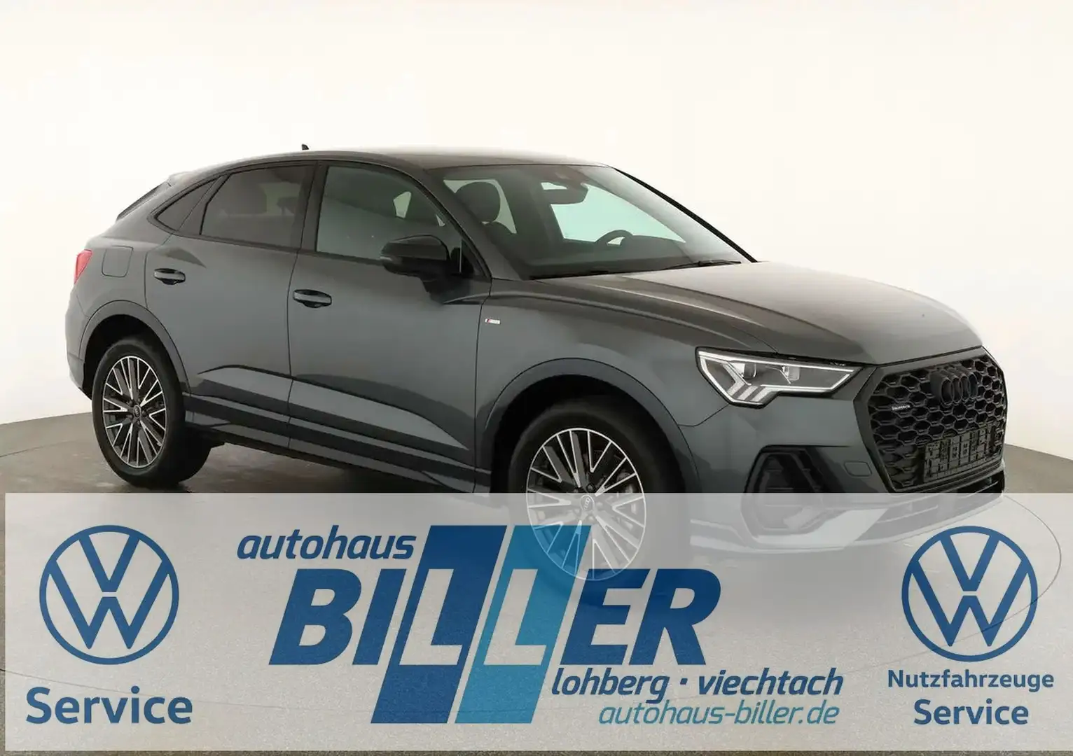 Audi Q3 40 TDI quattro S-line AHK|Navi|Kam|4 J. Garantie Gris - 1