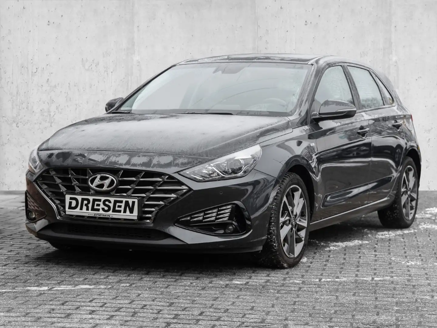 Hyundai i30 1.0 T-GDI 48V Trend Navi Klimatronic Kamera SHZ LH Grau - 2