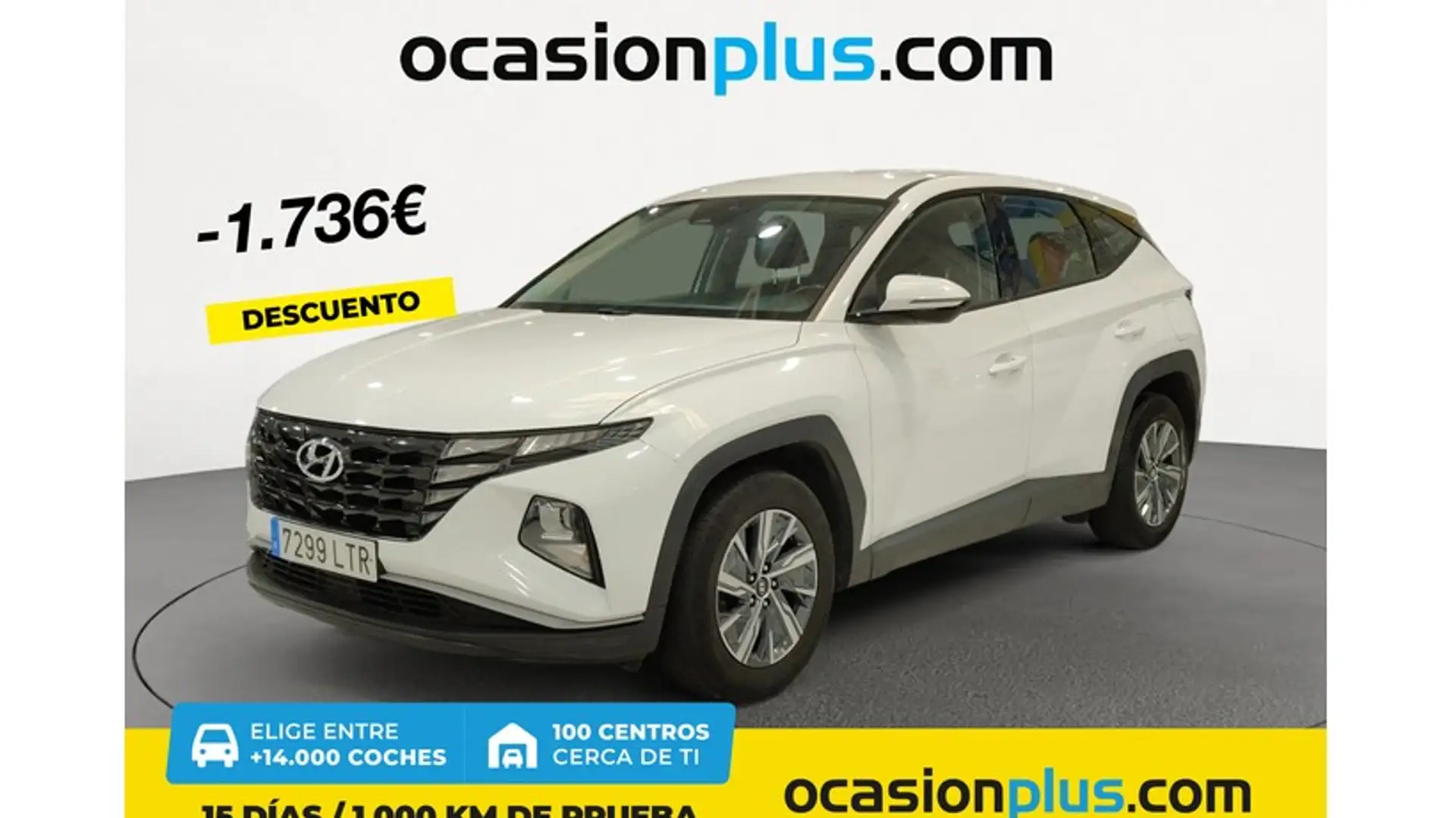 Hyundai TUCSON 1.6 TGDI Klass 4x2 Blanc - 1