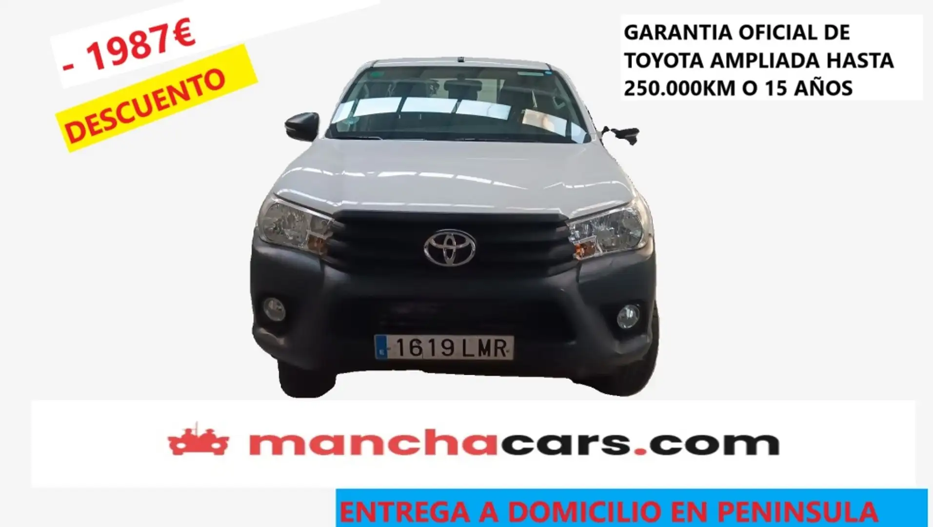 Toyota Hilux Cabina Doble GX Blanc - 1