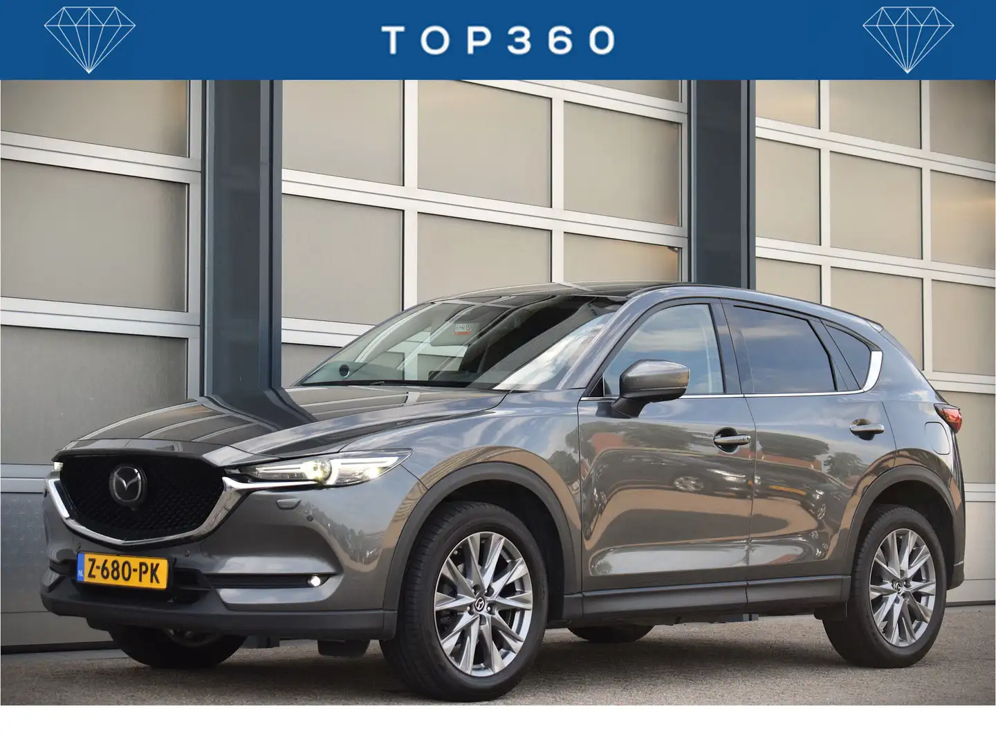 Mazda CX-5 2.5 4WD SkyActiv-G 194 Signature Trekhaak | ACC | Gris - 1