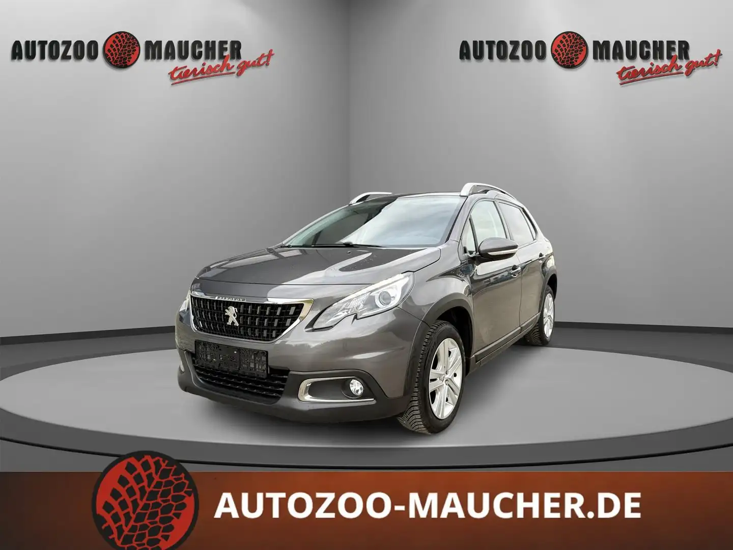 Peugeot 2008 Signature 1.2PureTech SHZ/PANO/PDC/Metallic Grau - 1