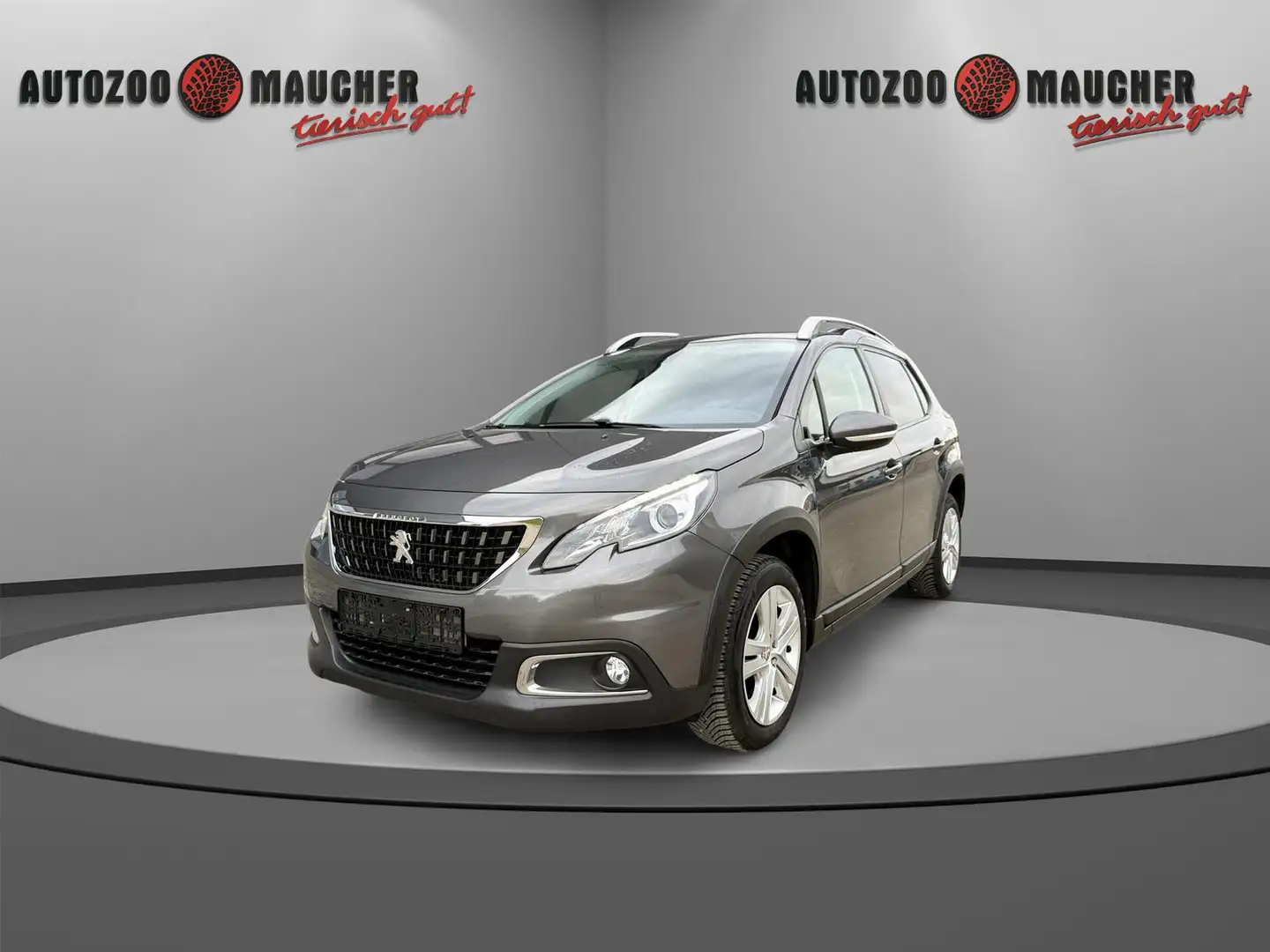Peugeot 2008 Signature 1.2PureTech SHZ/PANO/PDC/Metallic Gris - 2