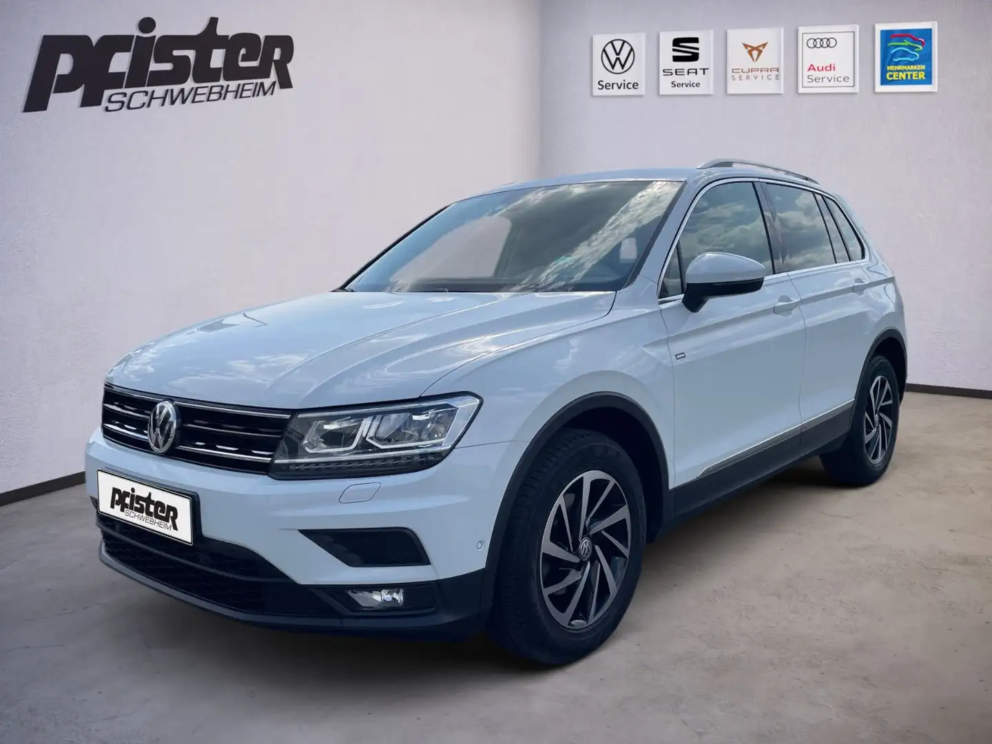 Volkswagen Tiguan 1.5 TSI DSG JOIN+AHK+NAVI+RFK+SIDE ASSIST Weiß - 1
