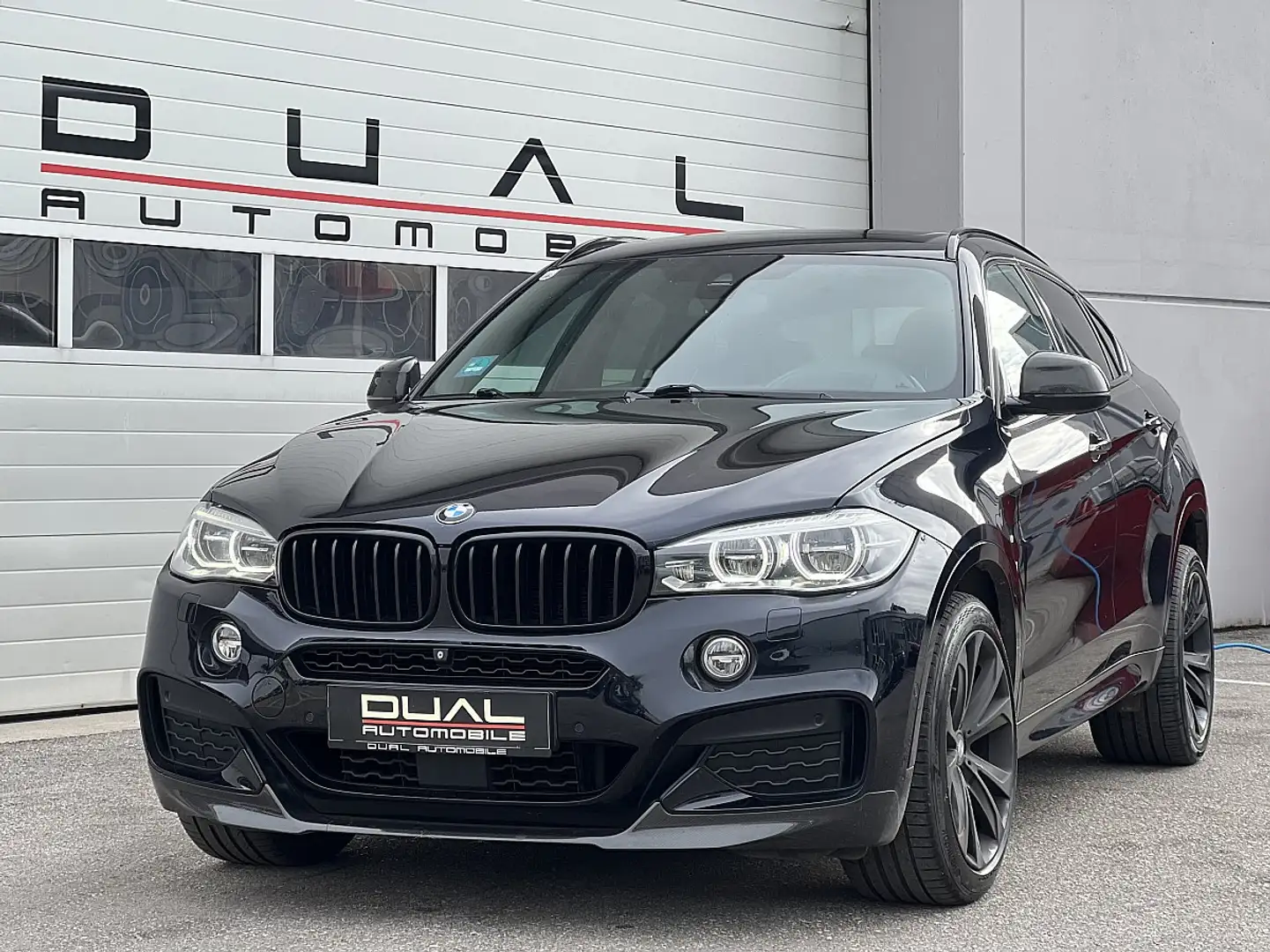 BMW X6 xDrive40d Aut.|M-PERFORMANCE|DiGi-TACHO|H&K|ACC... Schwarz - 1