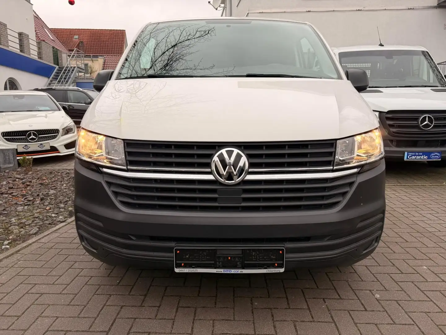 Volkswagen T6 Transporter T6.1 Transporter Kasten FWD AHK/PDC/KLIMA Weiß - 2