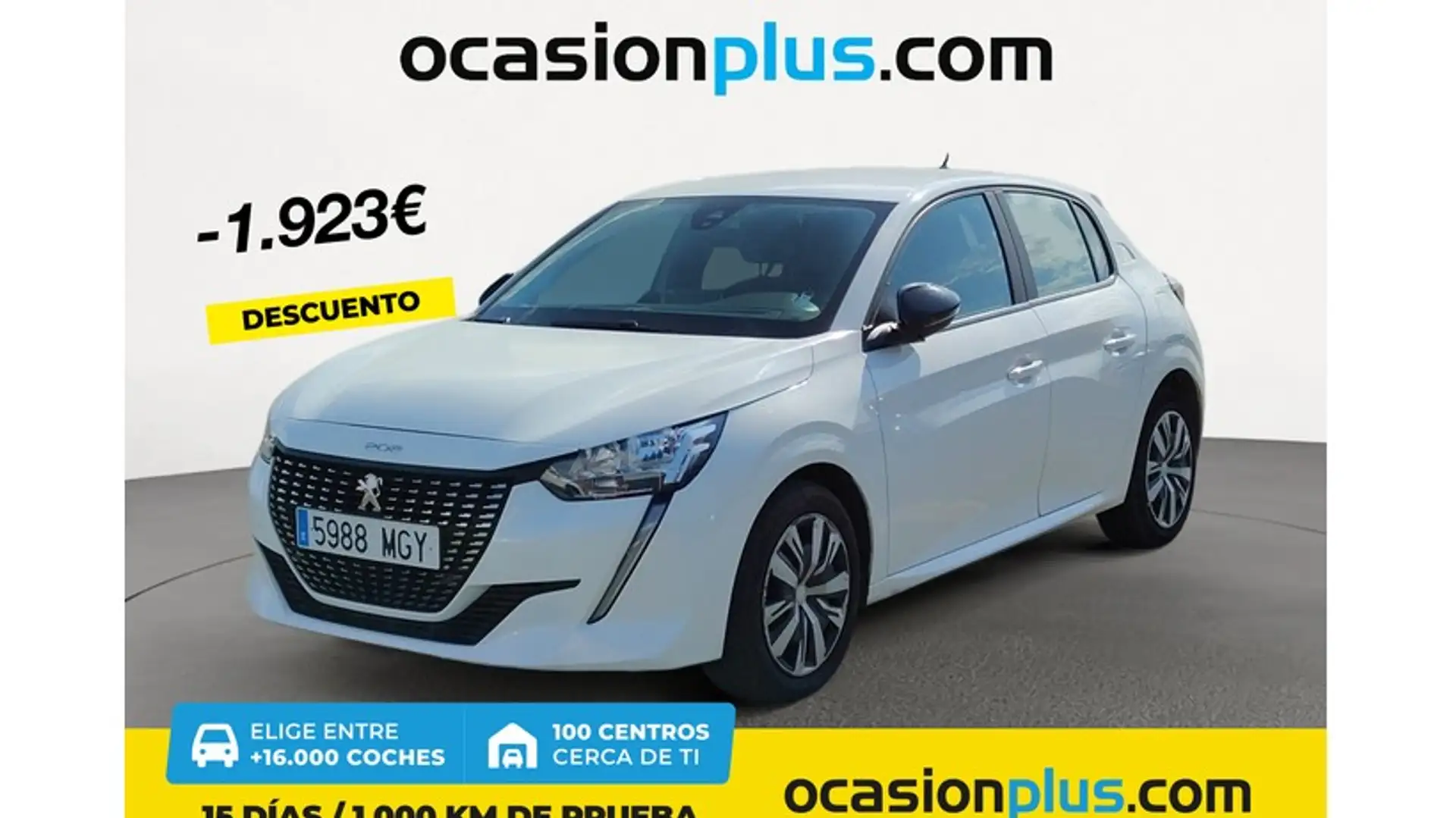 Peugeot 208 1.2 Puretech S&S Active Pack 100 Blanco - 1