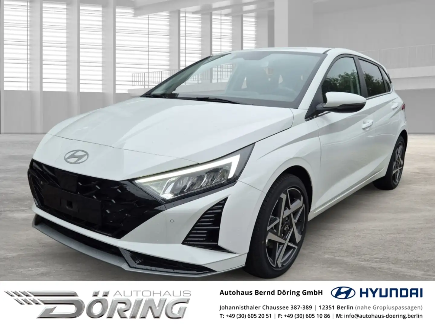 Hyundai i20 Prime 1.0 Turbo Automatik (MY25)  (100 PS) EU6e Na Weiß - 1