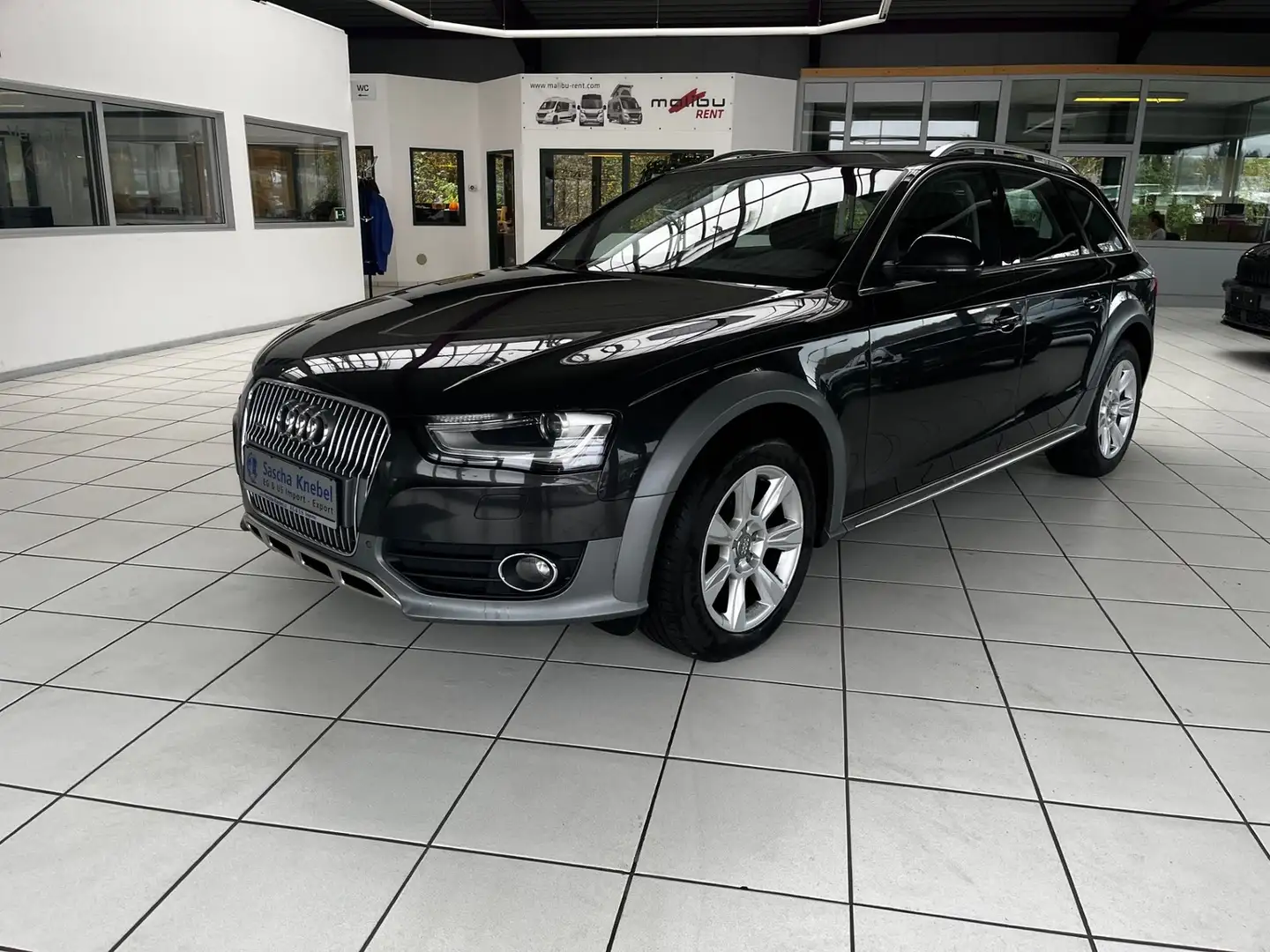 Audi A4 allroad 3.0 TDI Leder AHK Navi Scheckheft Rückfahrkamera Schwarz - 1