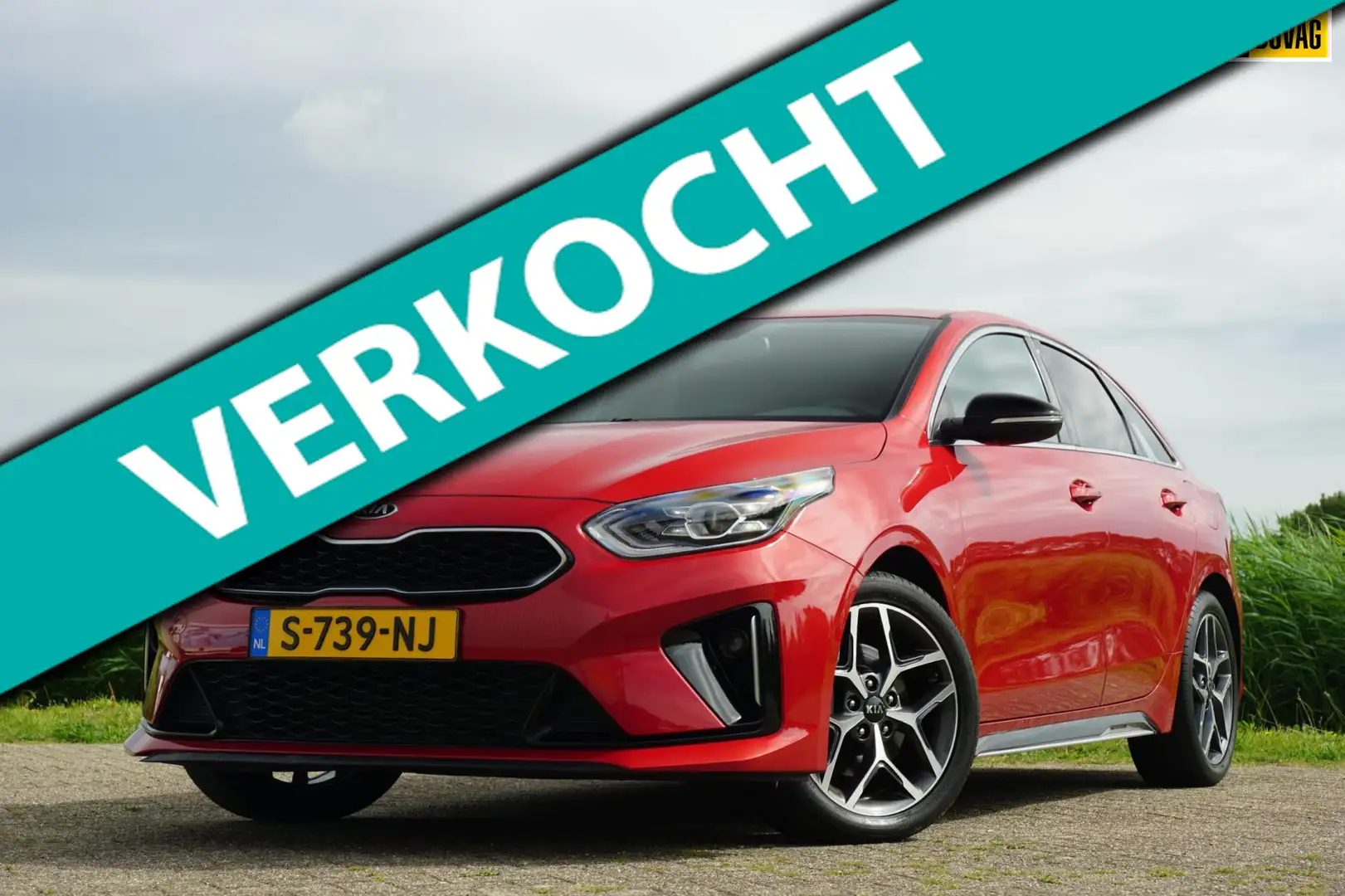 Kia ProCeed / pro_cee'd 1.0 T-GDI GT-Line - Infra Red - Slechts 65dkm - Nw Czerwony - 1