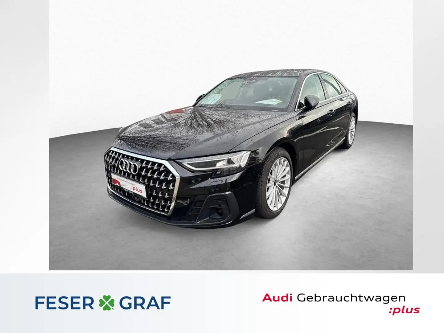 Audi A8 50 TDI qu Pano-HuD-360 Kamera-Sitzbelüftung Noir - 1