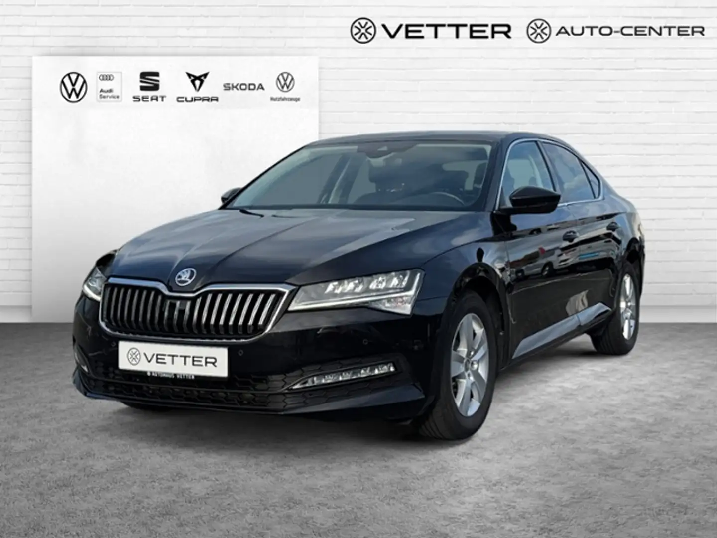 Skoda Superb 2.0 TDI Ambition KLIMA LED NAVI ALU Noir - 2
