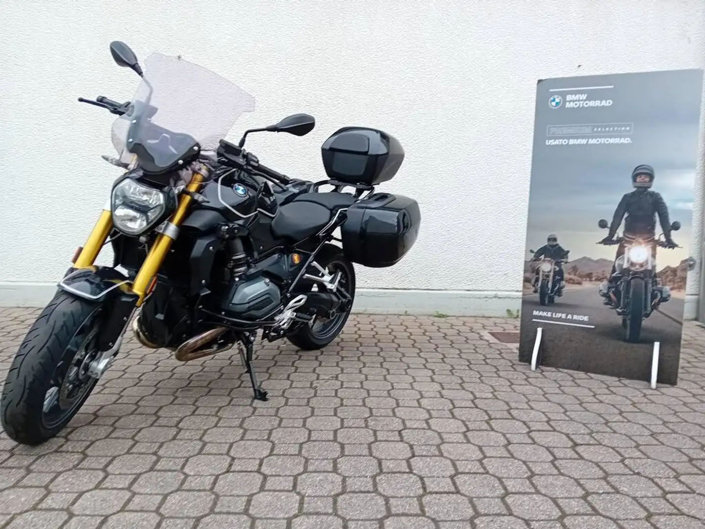 BMW R 1200 R Black Edition Abs my17 Rosso - 1