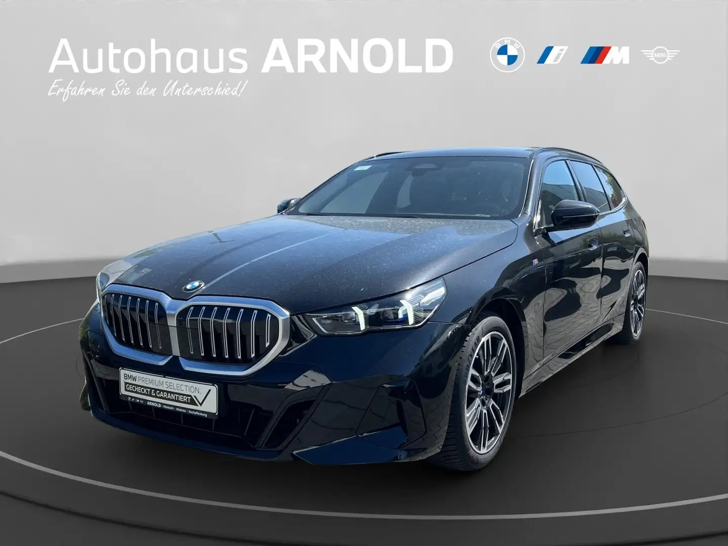 BMW 520 d xDrive Touring M Sportpaket Harman Kardon Standh Noir - 2