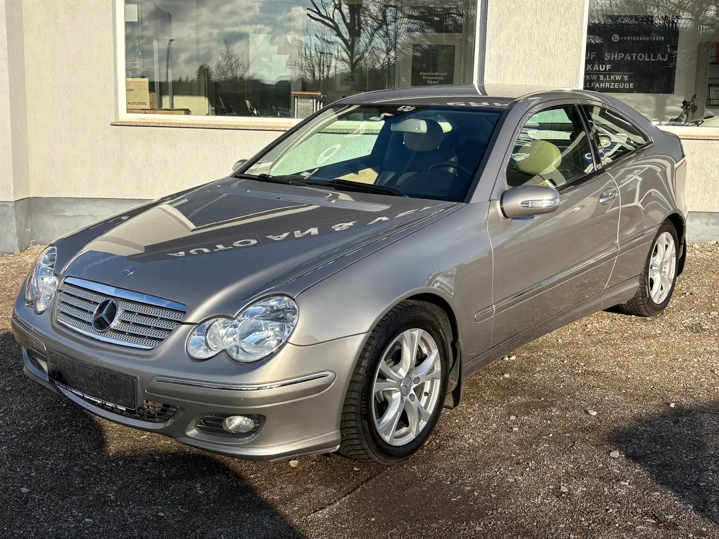 Mercedes-Benz C 200 C 200 Kompressor (203.742) WENIG KM Beige - 2