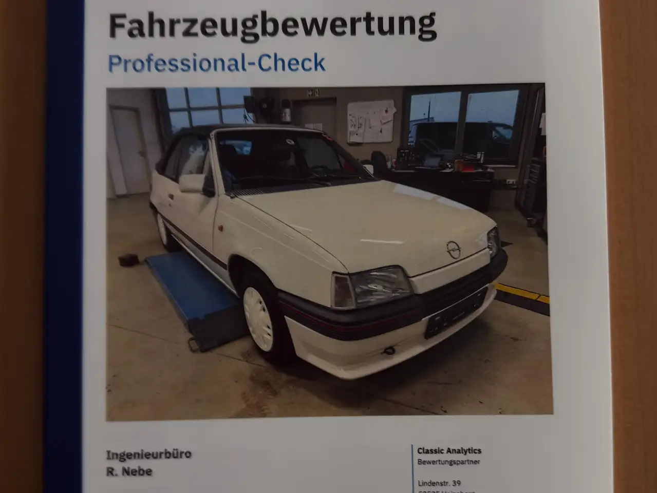 Opel Kadett Behindertengerechter Oldtimer, foto 6