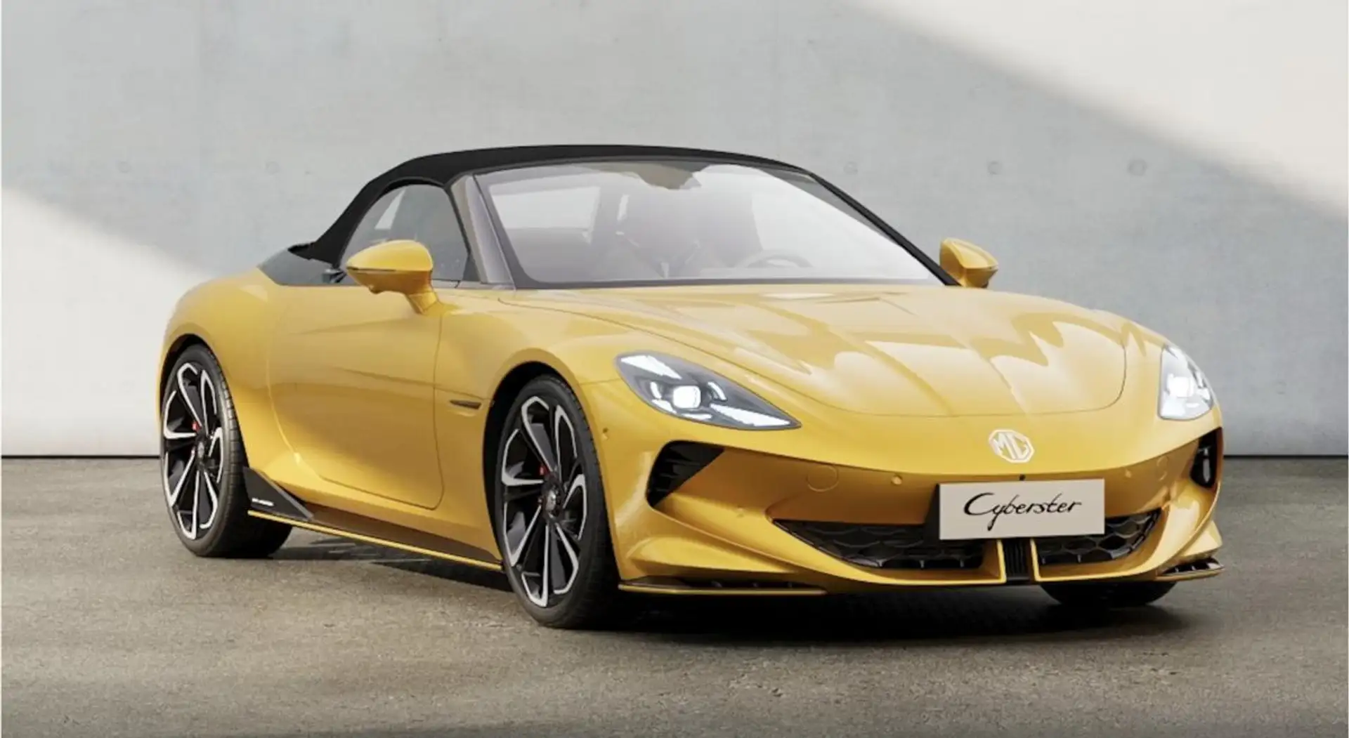 MG Cyberster ❗️Cabrio🔥X-Power❗️Deutschlandweite Auslieferung❗️ Gelb - 1