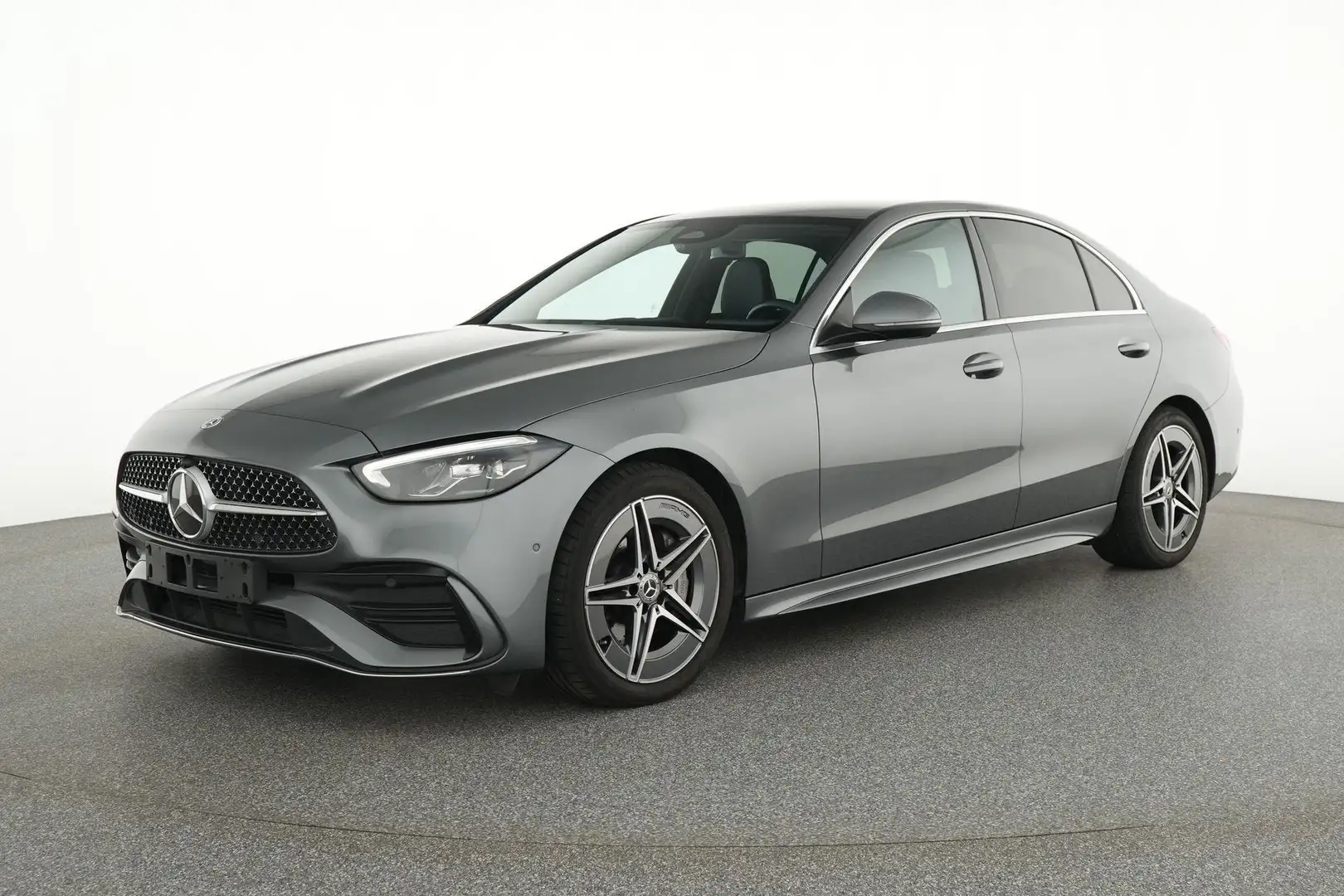 Mercedes-Benz C 200 d AMG Line Gris - 1