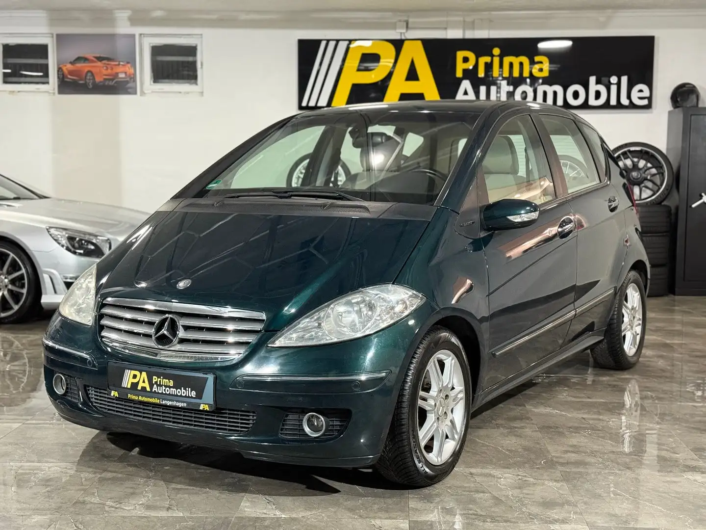 Mercedes-Benz A 170 / Automatik Klimaautomatik Sitzheizung PDC Grün - 1