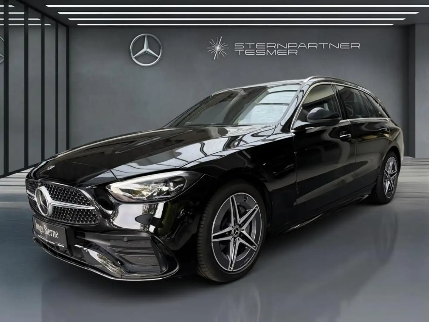 Mercedes-Benz C 220 d T AMG+KAMERA+DISTRONIC Schwarz - 1