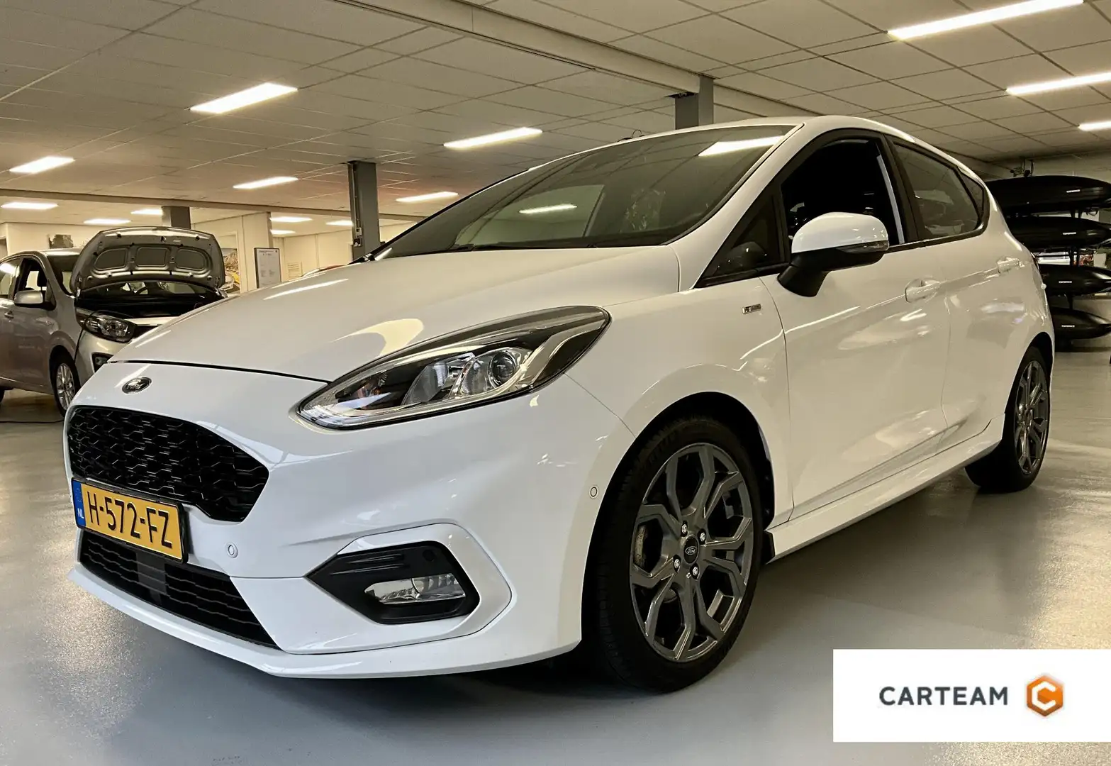 Ford Fiesta 1.0 EcoBoost ST-Line ** RIJKLAARPRIJS ** Wit - 1