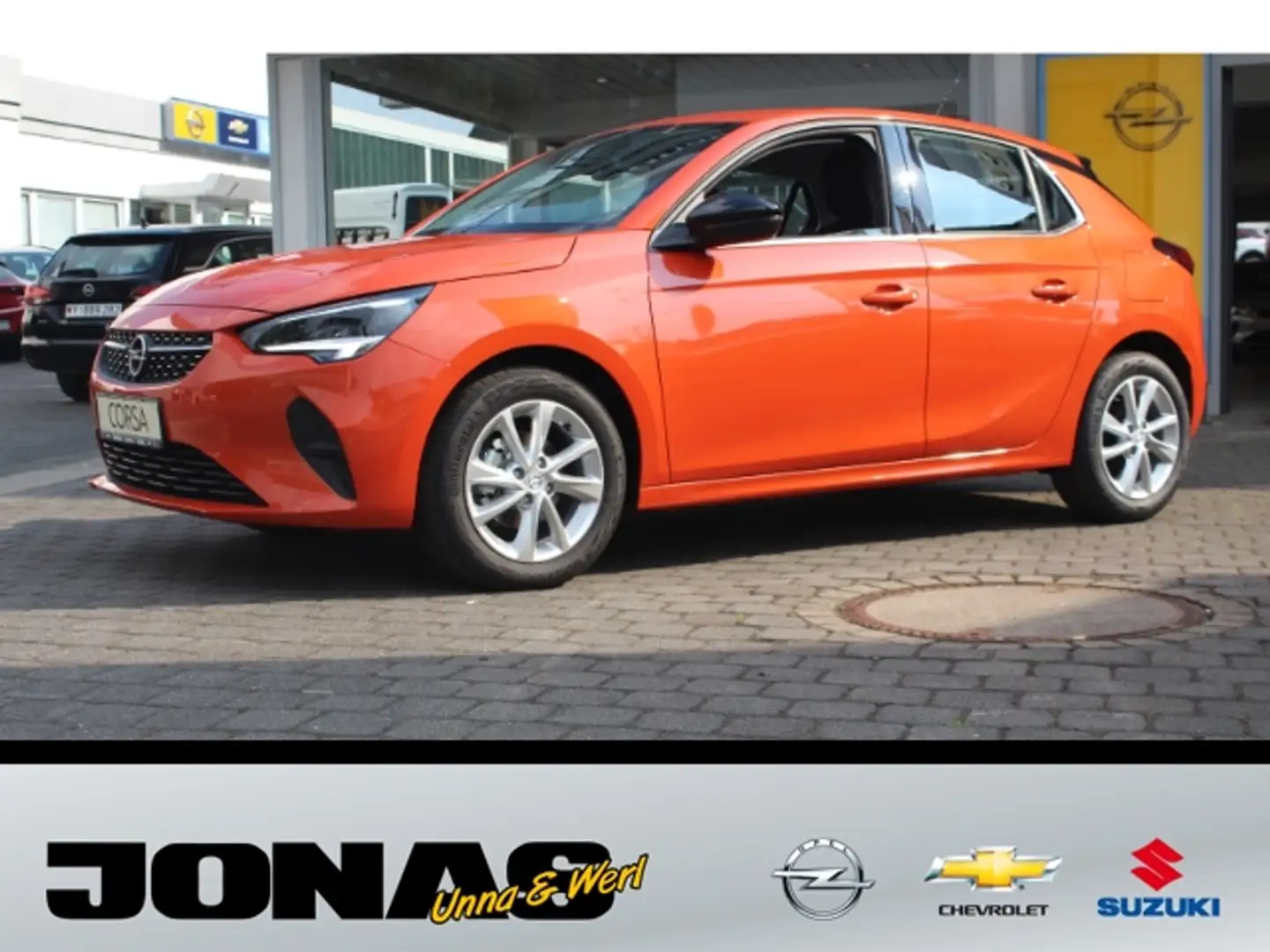 Opel Corsa Elegance 1.2 PDC Sitzheizung Lenkradheizung Orange - 1