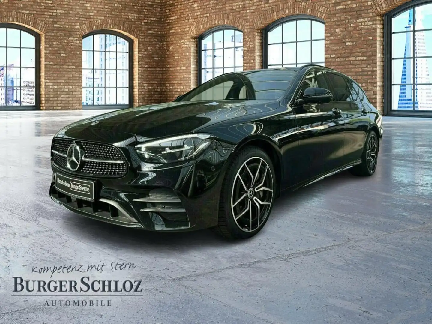 Mercedes-Benz E 400 T d 4M AMG Czarny - 1
