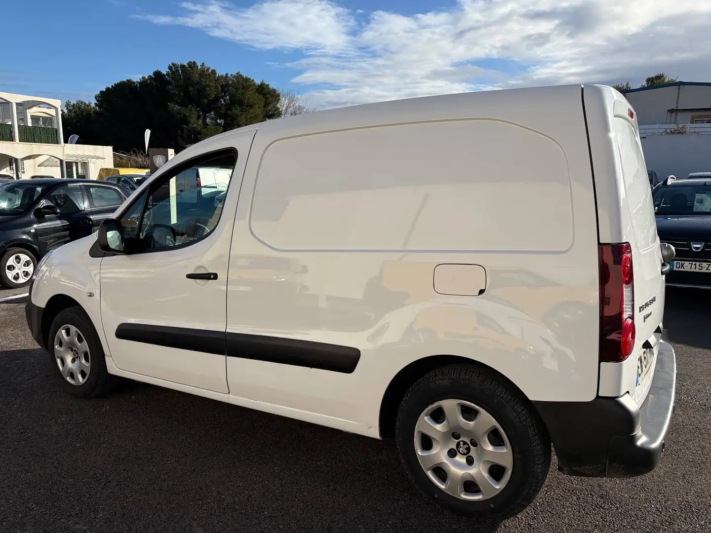 Peugeot Partner 1.6 BlueHdi 100 Premium Pack 3 PL Blanc - 2