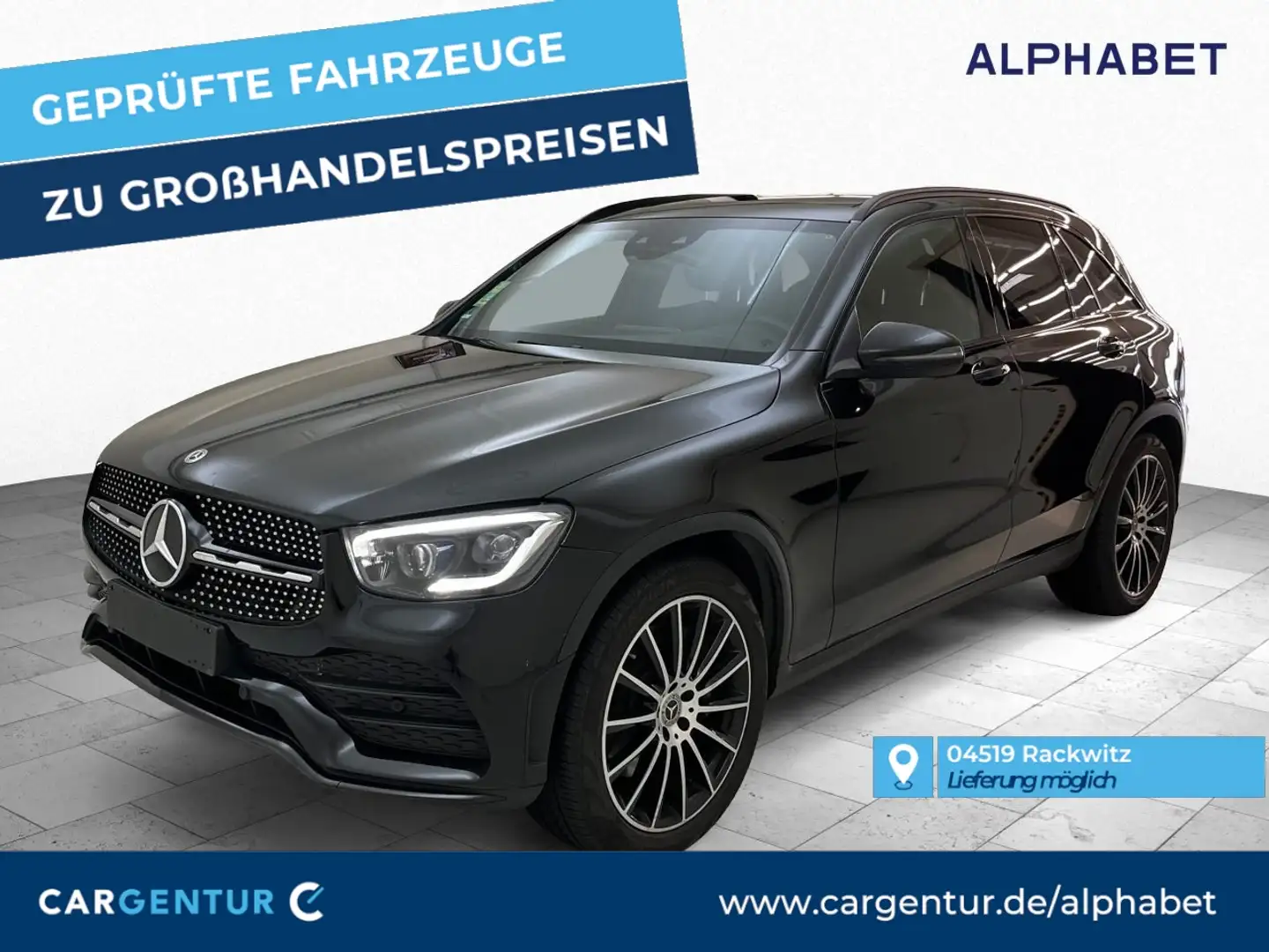 Mercedes-Benz GLC 400 d AMG Line 4Matic Burmester AHK Pano Noir - 1