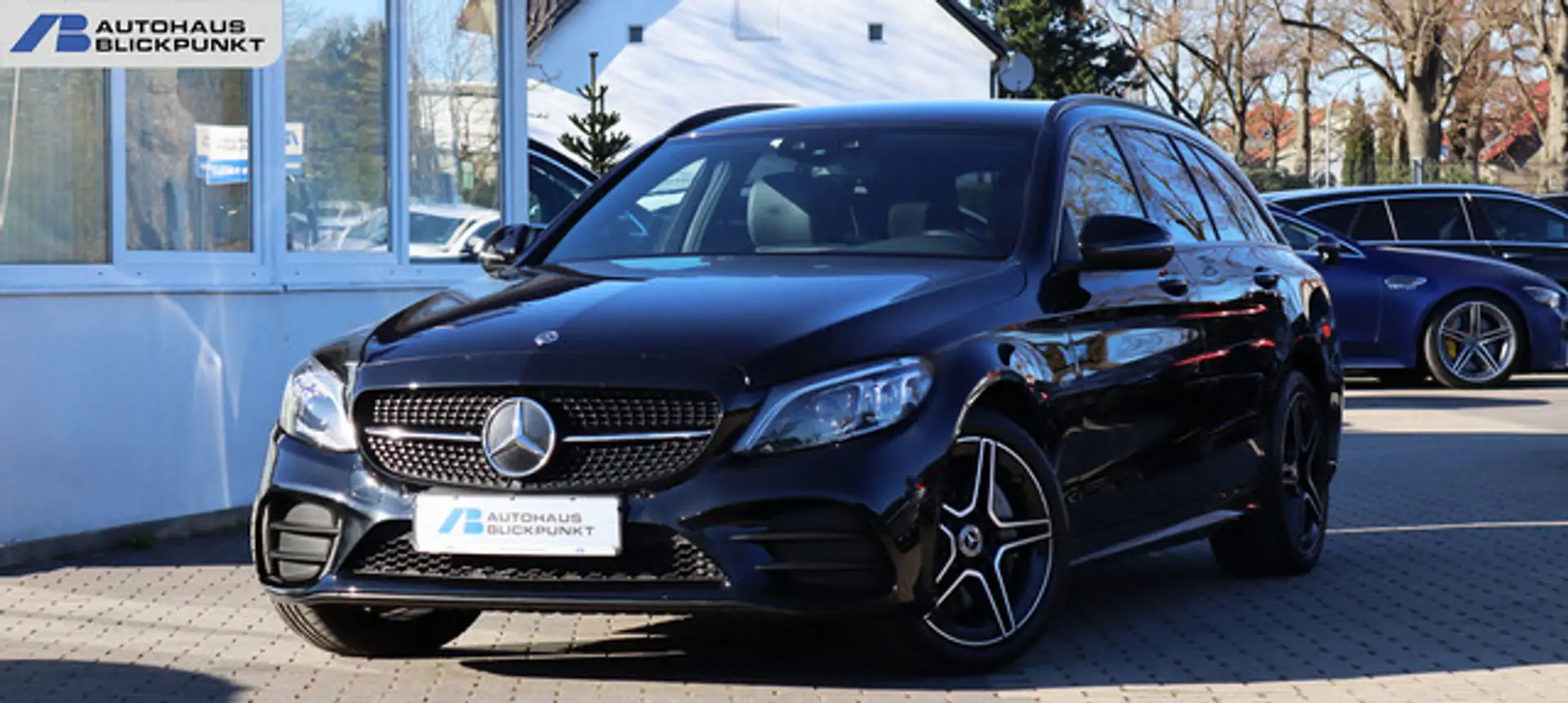 Mercedes-Benz C 300 e T AMG DISTRO+KAMERA+BURMESTER+DIGI-TACHO Schwarz - 1