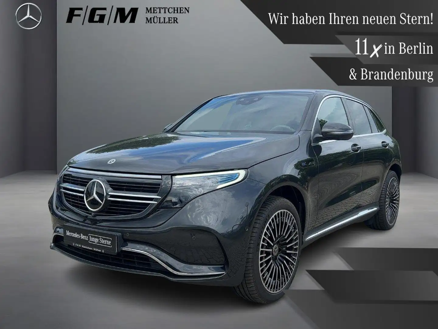 Mercedes-Benz EQC 400 EQC400 4M AMG Line MBeam|TWA|360|Sitzhz|360 Grau - 1