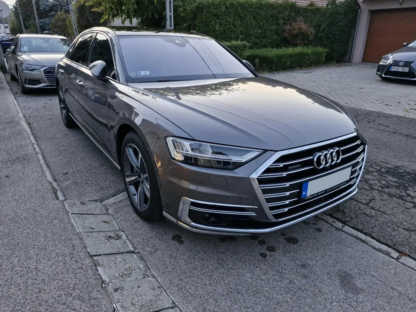 Audi A8 Lang 55 TFSI V6 Mild Hybrid quattro tiptronic Argent - 1