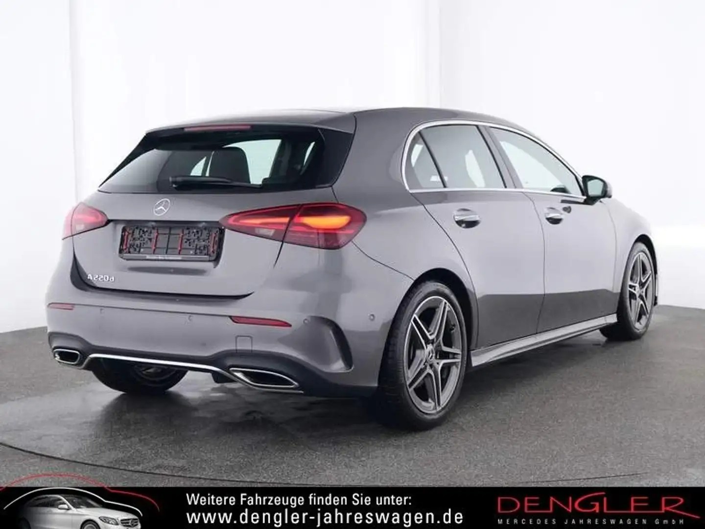 Mercedes-Benz A 220 d TOP EXTRAS*LEDER ROT AMG Line Premium + Gris - 2