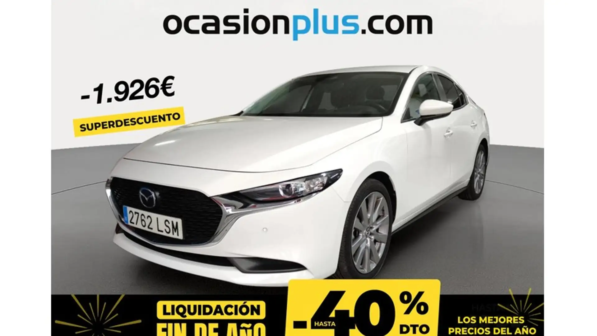 Mazda 3 Sedán 2.0 e-Skyactiv-G Evolution 90kW Blanc - 1